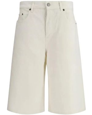 Haikure New Becky High-Waist Shorts - White