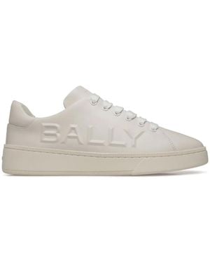 Bally Raise Sneakers Mit Logo-Prägung - Weiß