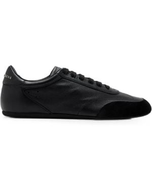Dolce & Gabbana Calfskin And Split Leather Trainers - Black