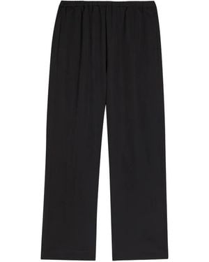 Rohe Elasticated-Waist Trousers - Black