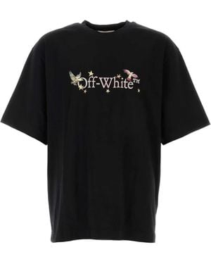 Off-White c/o Virgil Abloh Oversized-T-Shirt Mit Pfeil-Print - Schwarz