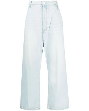 Ami Paris Jeans Mit Geradem Bein - Blau