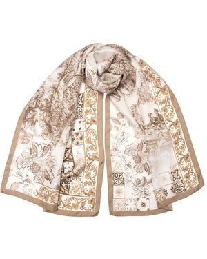 Elizabetta Foulard Toile De Jouy - Neutro