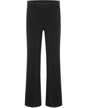 Cambio Flared Trousers - Black
