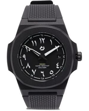 NUUN OFFICIAL Origen Sahara Date 38mm - ブラック