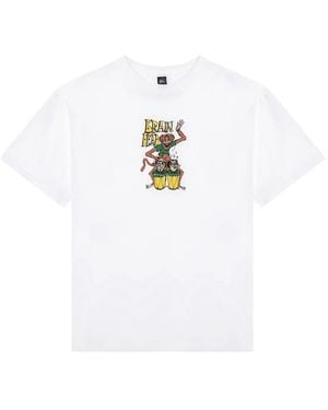 Brain Dead T-Shirt Mit Affen-Print - Weiß
