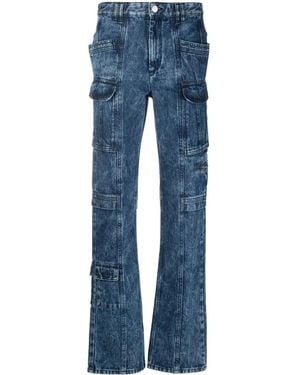 Isabel Marant Vokayo Straight-leg Jeans - Blue