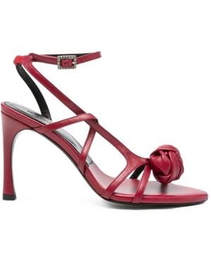ROTATE BIRGER CHRISTENSEN Knot-Detail Sandals - Pink