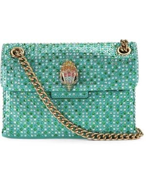Kurt Geiger Fabric Mini Kensington Bag - Green