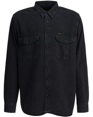Filson Overhemd Met Zak En Knoopsluiting - Blauw