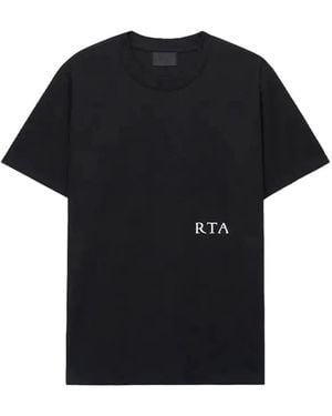 RTA Liam Graphic-Print T-Shirt - Black