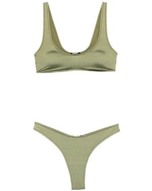 VENUJA Bikini À Fini Métallisé - Green