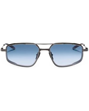 Akoni Atlantis Geometric-Frame Sunglasses - Blue