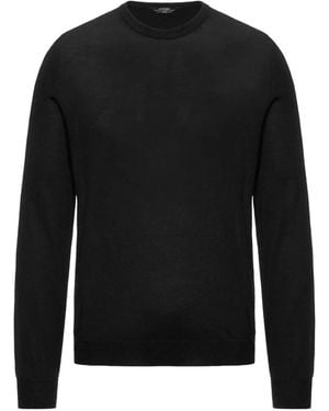 K-Way Sebastien Crew-Neck Knitted Sweater - Black