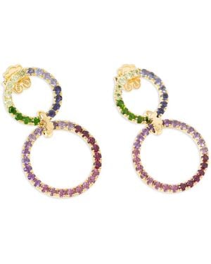 Tous Bear-Embellishment Earrings - White