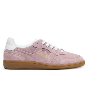 HIDE & JACK Shaggy Powder Paneled Sneakers - Pink