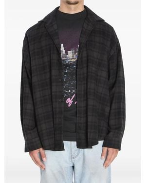 Balenciaga レイヤード シャツ - ブラック
