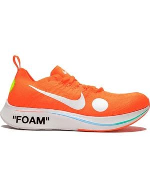 NIKE X OFF-WHITE X Off- Zoom Fly Mercurial Fk Trainers - Orange