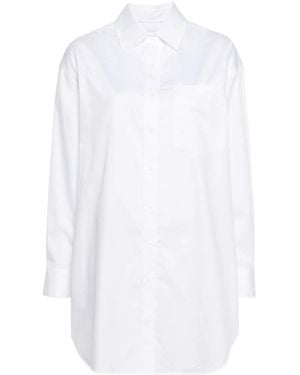 Calvin Klein Plain Cotton Shirt - White