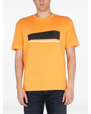 BOSS T-Shirt mit Print - Orange