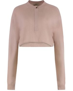 LeKasha Cropped Jumper - Pink