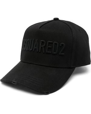 DSquared² ロゴ キャップ - ブラック
