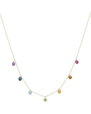 PERSÉE Small Seven Chakra Necklace - Natural