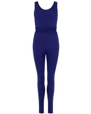 Eres Gerippter Nellie Jumpsuit - Blau