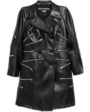 Junya Watanabe Double-Breasted Coat - Black