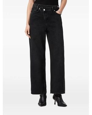 AllSaints Aki Mid-Rise Jeans - Black