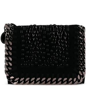 Stella McCartney Falabella Portemonnaie mit Kettenborte - Schwarz