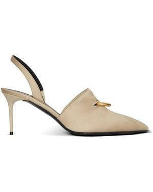 Balmain Pumps Slingback - Bianco
