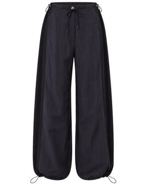 Liu Jo Pantalones A Paneles Con Cordón - Azul