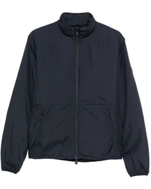 Save The Duck Zip-Up Lightweight Jacket - Blue
