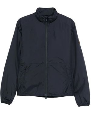Save The Duck Zip-Up Lightweight Jacket - Blue