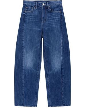 Hey Joanie Crush Curve Panel Jeans - Blue