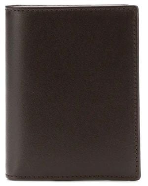 Comme des Garçons Leather Bi-Fold Wallet - Brown