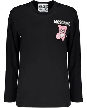 Moschino Cotton T-Shirt - Black