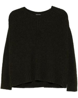 Eileen Fisher Jersey con cuello redondo - Negro