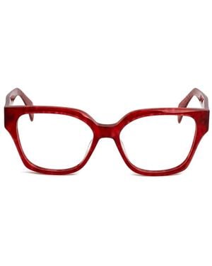 Retrosuperfuture Numero 163 Square-Frame Glasses - Pink