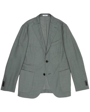 Boglioli Buttoned Wool Jacket - Grey