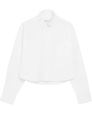 Ami Paris Camisa de algodón - Blanco