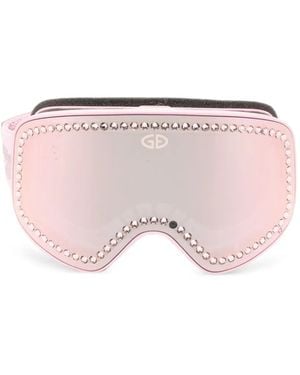 Goldbergh Bloom Crystal-Embellished Ski Goggles - Pink