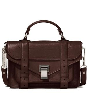 Proenza Schouler Ps1 Kleine Handtas - Bruin