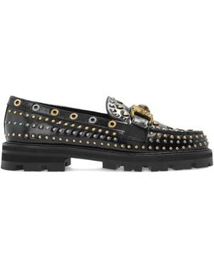 Kurt Geiger Mansion Stud-Embellished Loafers - Black