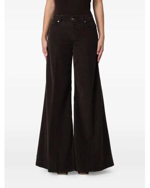 Dondup Marlen Jeans Met Erg Wijde Pijpen - Zwart