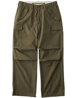 Universal Overall Pantalones Con Múltiples Bolsillos - Verde