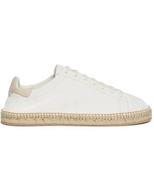 Lardini Espadrilles Mit Schnürung - Weiß