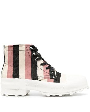 CAMPERLAB Gestreifte Traktori Stiefeletten - Mehrfarbig