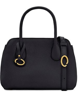 Oscar de la Renta Ivy レザーバッグ ミニ - ブルー